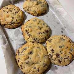 Epic cookies… not my favourite recipe, but my fella loved them. (I’m not a huge cookie lover).