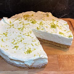 We made one big one rather than smaller individual ones. 
It was delicious. I thought the ginger would be over powering but it wasn’t. Balanced perfectly