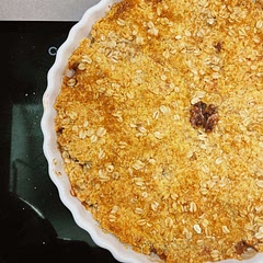 added some nuts, cinnamon and cardamon