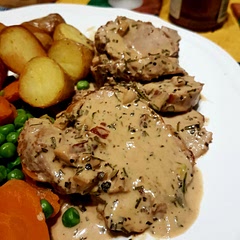 Loved this recipe, will deffinately cook it again. Did some sauted potatoes, purple sprouting, carrots and peas with mine 👌🥦🥕🥔