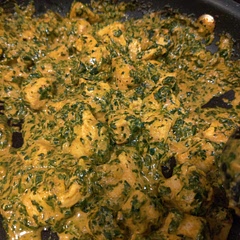 I used less salt, added a touch of sugar, and used coconut cream instead due to lactose intolerance. Served with basmati rice and some naan bread. The kids destroyed it!