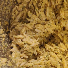Definitely add some acid to this recipe to upgrade. I squeezed lemon to taste over my own bowl and it was delicious. I also used pureed basil instead and it turned out great!