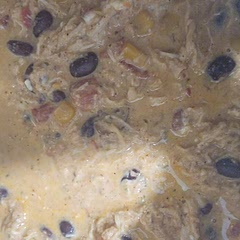 I added a cup of chicken broth so it more of a soup. So so good.