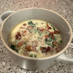 Not bad! Would definitely simmer longer or add some thickening agent to get it a little thicker. We used mild sausage instead of hot which I would not recommend - the spice definitely gives it an added flavor boost!