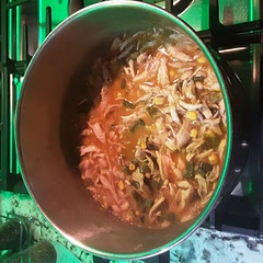 Add small can of green Chile's for flavor