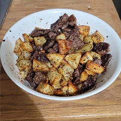 Made this today. Turned out great. Air fried the potatoes, so it took a while longer. Still, I would make it again.