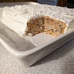 This is a most delicious cake recipe! I plan to make it for Christmas, so this was a test run. This reminds me of Christmas cakes from my childhood!
