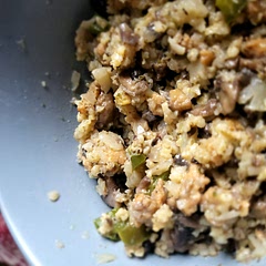Tasty for sure! It's almost like a stuffing, which means comfort food.