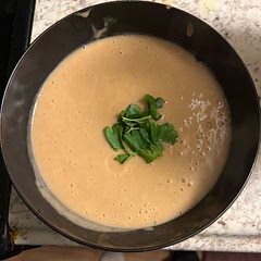 My only complaint is that I didn’t get enough ingredients to double it! I don’t even like cauliflower and this soup is delicious!