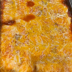 I didn’t follow this exact recipe but I did make turkey enchiladas. 5 star. Didn’t use zucchini, added bell pepper, used more cheese. Love it.
