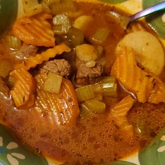 It takes a little bit more than 45 minutes, because of prepping the ingredients. But overall an easy and straightforward recipe.