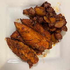 Easy to make and delicious. Used dried herbs since it was a last minute idea and we had none. Will make again!