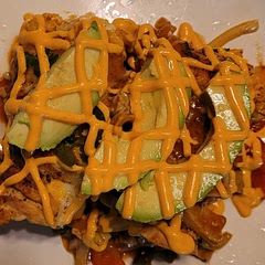 Delicious. Used plant based chicken and green scallions in place of chives as the store did not have any. Also added diced jalapenos. Drizzled Sriracha mayo over the top as plain mayonnaise sounded repulsive. Fun to make as well.