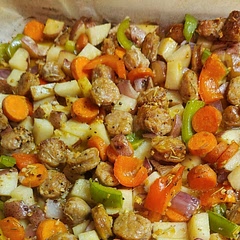 Absolutely delicious. I used actual potatoes which meant it had to cook longer but it was soo good