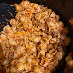 I put more salsa and cheese in the recipe, I would add more spices to the pasta.