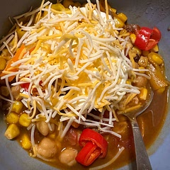 10/10 I used Fiesta Ranch seasoning and added frozen corn and sweet peppers! :)