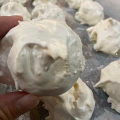 More meringue, less shredded coconut