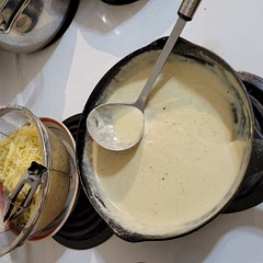 My Mother enjoys this sauce with nice skinny noodles  
This recipe is quick and delicious - easily a family favorite 😍