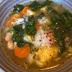 Added some potato cubes