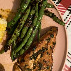 I cooked it all in one pan it was delicious and had a lot of flavor