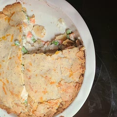 I was craving Chicken Pot Pie but needed a Keto version. This tasted like the real deal. It was easy to make and delicious!