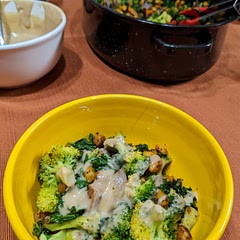 The flavor was good. I like the end result, but geez it was a pain to make. You will likely need multiple baking sheets. I suggest cutting the sweet potatoes up in bite-size pieces at the beginning instead of the end of the recipe. Otherwise they don't cook through without more cook time.