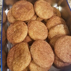 I love the puff on these! They're light and crispy on the outside but soft and fluffy on the inside!!🤤