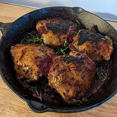 It wasn't bad but I think I'm not a fruit and chicken kind of person. Easy to make though.
