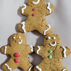 OMG I LOVED THIS COKIES! They are sweet and with a lot of spice flavor. With sure my favorite girgerbread cookies recipe!
