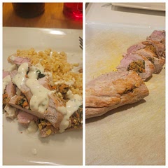 This was very tasty and easy! I omitted the asparagus but kept the rest of the recipe the same. I also wanted a sauce so I made a Boursin cheese sauce to drizzle over the top but honestly, the dish was good without it.