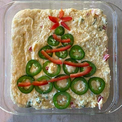 Before going in the oven