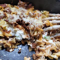Tastes similar to a jalapeno popper without the jalapeno and spice..