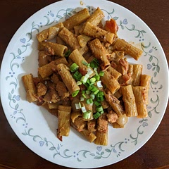 I liked this. It tasted creamy and saucy despite not having a lot of dairy, and it was flavorful. The chicken and pasta both came out well. I accidentally used twice as much cayenne and half as much paprika, but it still tasted good.