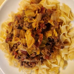 Our family loved this recipe over egg- noodles and with biscuits on the side.