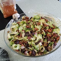 Second time making Double the mix 😜 add some chilli flakes