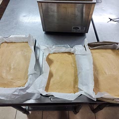 This recipe is nearly spot on. I added a touch of extra vanilla extract and an additional tablespoon of peanut butter for a smoother texture. If you like it a bit crumbly, follow the recipe verbatim. Super easy! This recipe is a win!

If you line your pans with parchment paper, you can chill and remove the fudge more easily. You can cut with a cheese cutter or unflavored floss.

Once your fudge cools a little in the pan, you can smooth it out more easily with a spatula.