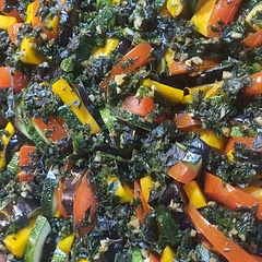 It was easy to make, a lot of chopping though.