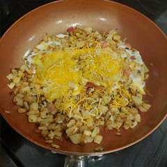 It tasted great! I seasoned the potatoes with garlic powder and salt, then seasoned my eggs with Goya adobo all-purpose seasoning. This was very filling, and I would definitely make it again! :)