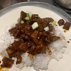 I used steak and it was delicious!  Added more flakes so it was quite spicy!