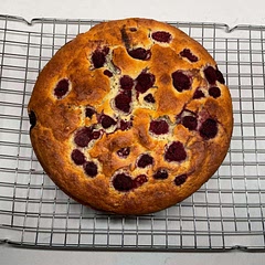 Easy and tasty.  Put in a little less sugar and it will be perfect for breakfast too.