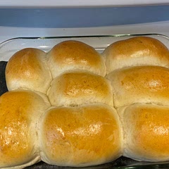 These turned out so good! And they were a simple recipe to let my daughter help with that didn’t affect the outcome of the buns.