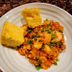 Fantastic. Left out peppers and okra. Used homemade seafood broth instead of chicken broth. Added half Cajun seasoning and half old bay. Only used half the jalapeno. Froze left overs. Made with buttermilk cornbread for New Years Eve.