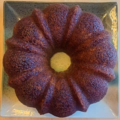 Amazing taste. This recipe makes more than a large bundt pan can hold. I made muffins with the remainder.