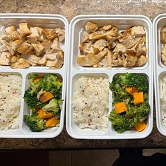 It came out amazing! I added sweet potatoes, red pepper flakes to rice, and covered chicken as it was cooking, then took lid off so it  would be tender and cook down to sear it a bit. Wonderful.