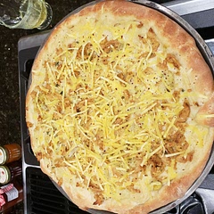 Tasty. Maybe some counsel on the best kind of crust? Mine was homemade and maybe too thick. Sauce was not thick or rich enough to overcome or compliment the dough taste. Added vegan cheese for topping. Didn't have arugula.