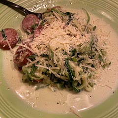 This was quick to make. Mine seems creamier than the blog pic but whatever. I didn’t use sun dried tomatoes because I didn’t have them. 