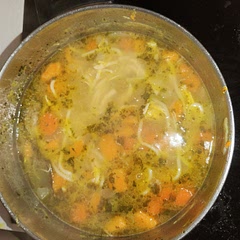 Lovely stuck some sweet potatoes in aswell
