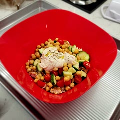 This was good. I should have butterflyed the chicken before starting since it ended up being tough after cooking it too long.