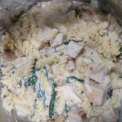 I used Rotini instead of Macaroni, because that's what we had. This is SO delicious! Even my 8 year old was a fan