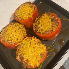 Used some dairy free cheese and red onions but stuck to the recipe and bae really enjoyed it! Will make again!
